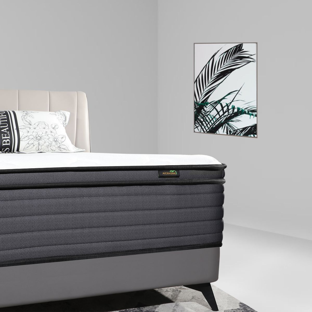 10″12″14 Gel Memory Foam Hybrid Mattress Innerspring Medium Twin Full Queen King