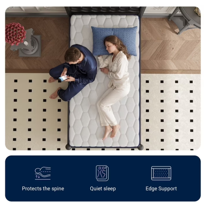 Avenco Pearl 8″ Twin XL Size Medium Adult Supportive Innerspring Mattress