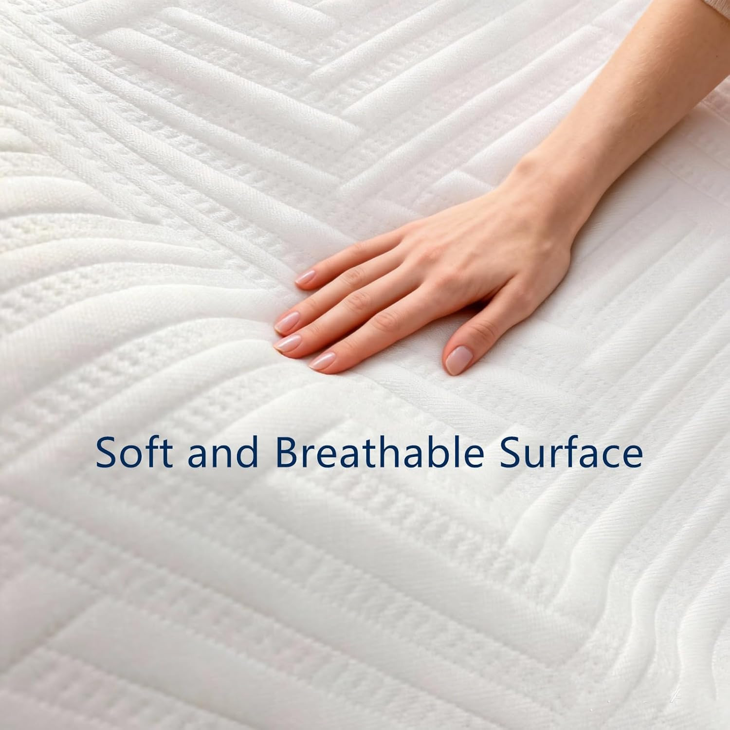 12″ Medium Firm Hybrid Mattress – Full Size with Innerspring & Foam Layers