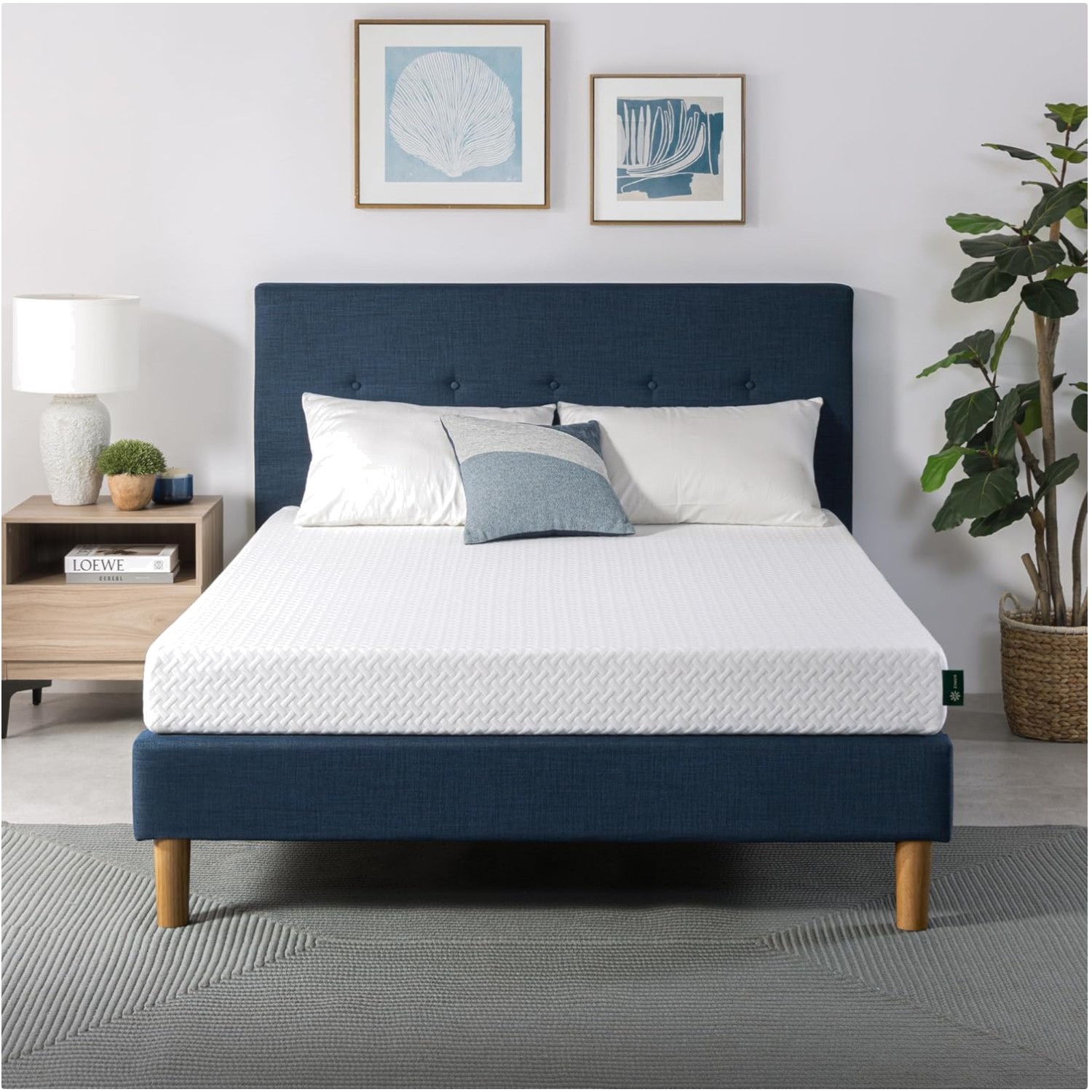 Essential Cooling Memory Foam Mattress – Full Size, Pressure Relief & Breathable