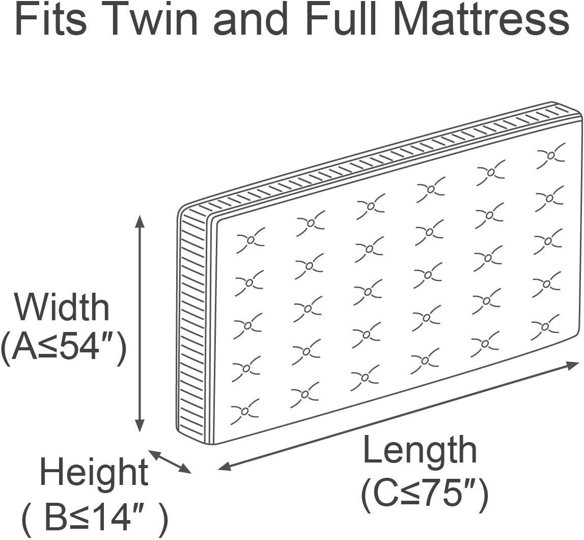 Durable Twin/Full Mattress Bag – Ideal for Moving and Long-Term Storage