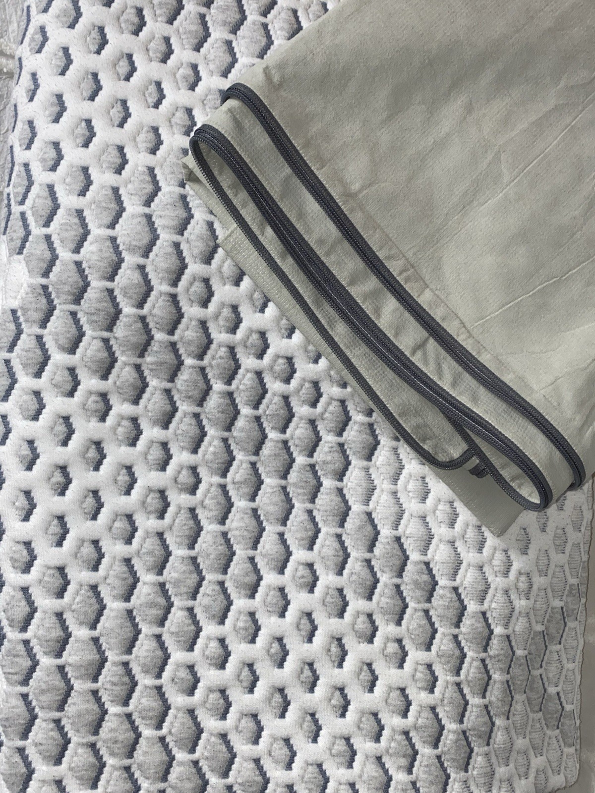 SMART LIFE by KING KOIL – Replacement COVER for 12″ Mattress Top & Bottom Zip-On