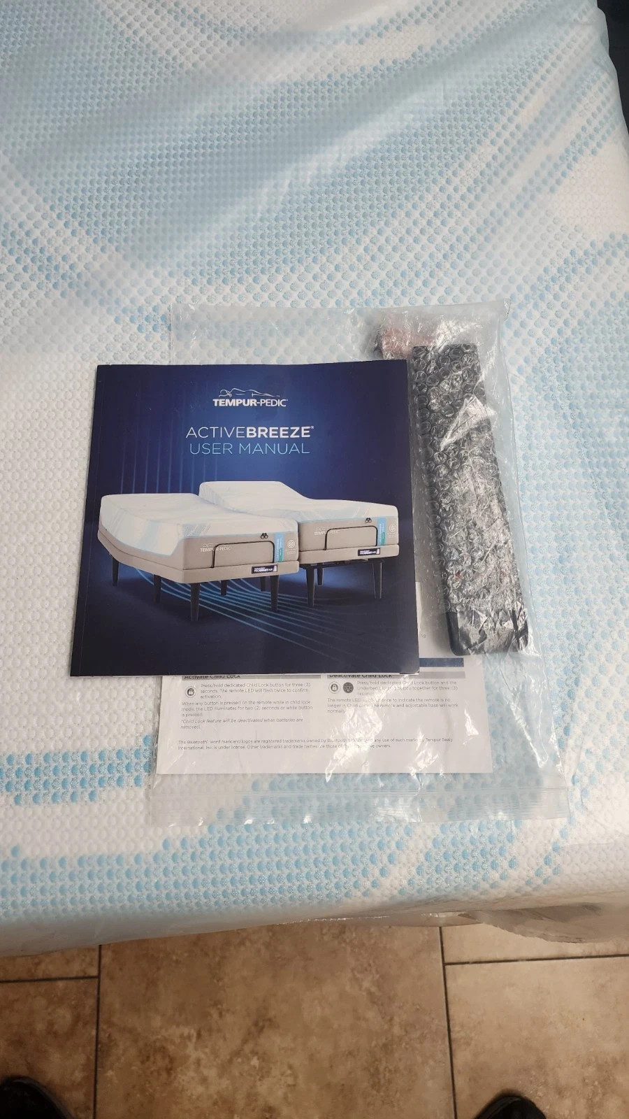 Tempurpedic ActiveBreeze Medium Hybrid King w/Air Bases-NEW-MSRP $14,197