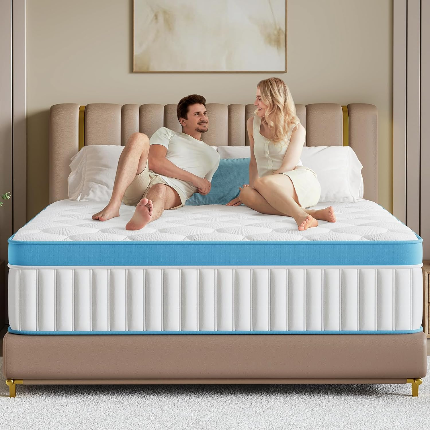 12″ Medium Firm Memory Foam Full Mattress – Pressure Relief & Motion Isolation