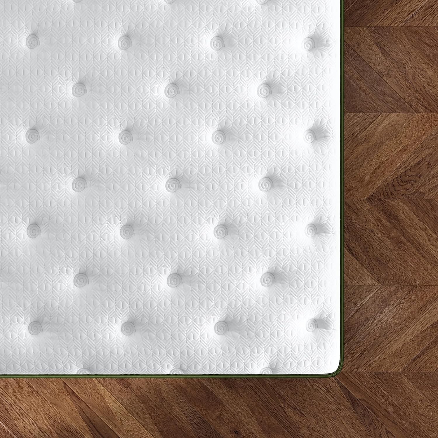 10″ Twin Hybrid Mattress – Gel Memory Foam & Pocket Springs, Medium Firm