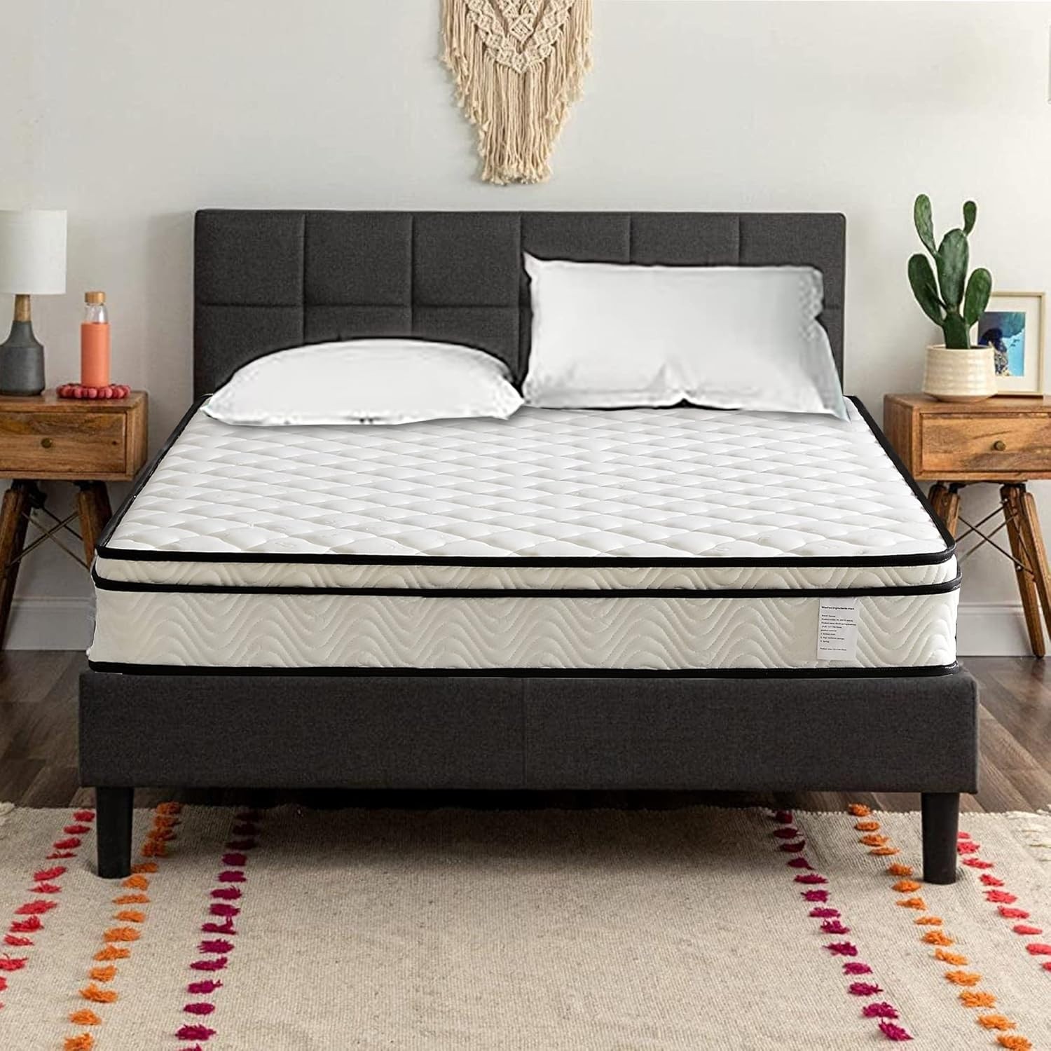 8 Inch Mattress Innerspring Mattress in a Box with Breathable Mattress ,Twin XL