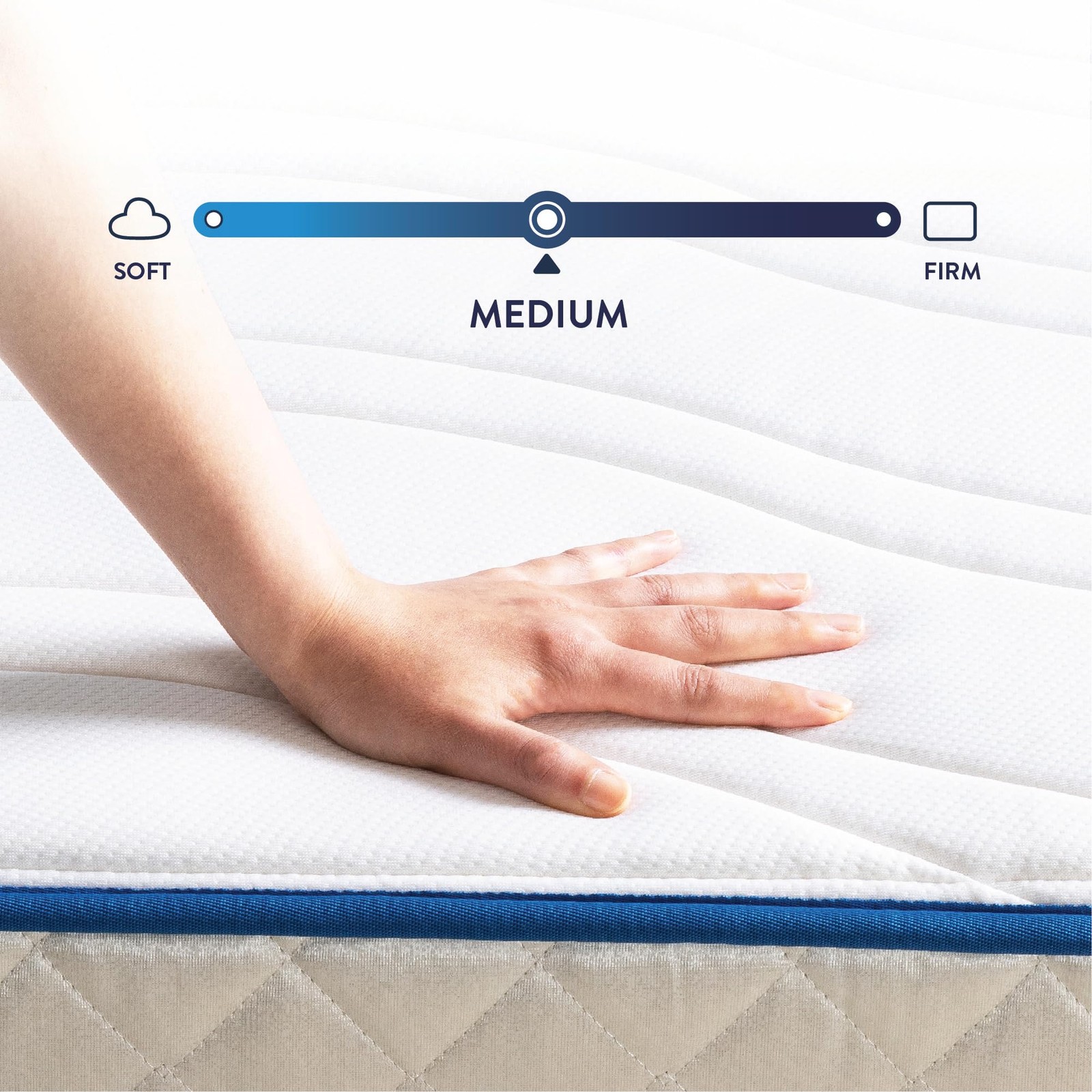 6 Inch Bonnell Spring Hybrid Mattress, Tight Top, Certified Safe Foams & Fabr…