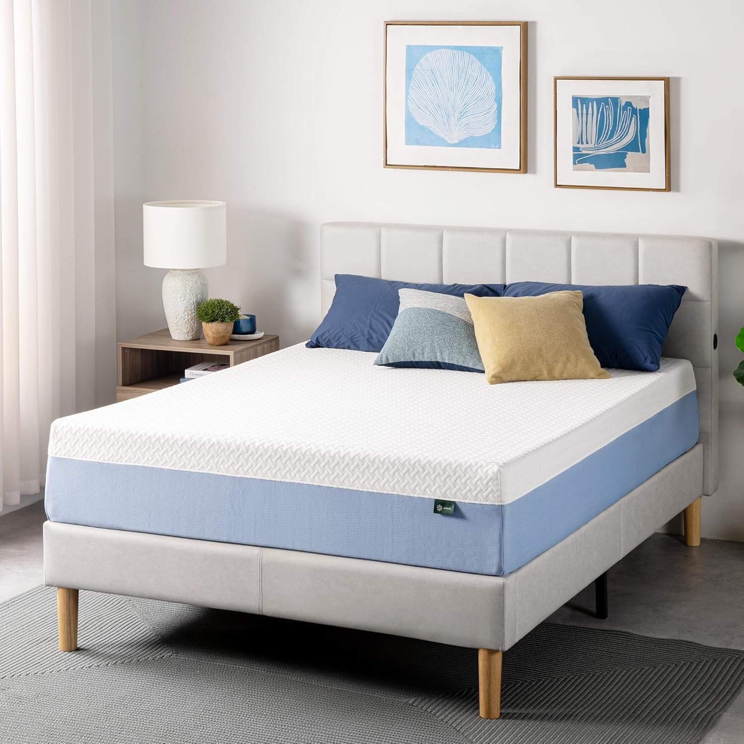 12 Inch Cooling Memory Foam Mattress – Full Size, Pressure Relief Design
