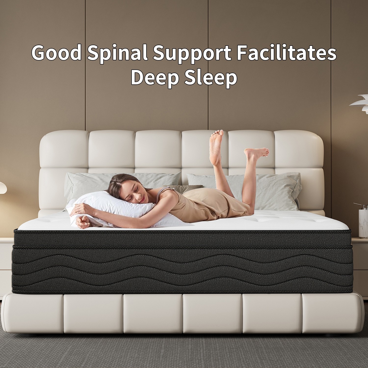 10 Inch Full Cooling Memory Foam Mattress Hypoallergenic Breathable Foam Mattres