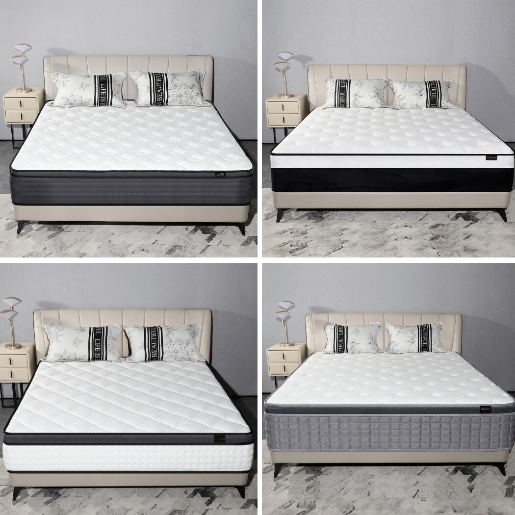 10″ 12″ Hybrid Mattress Memory Foam Innerspring Twin Full Queen King in a Box