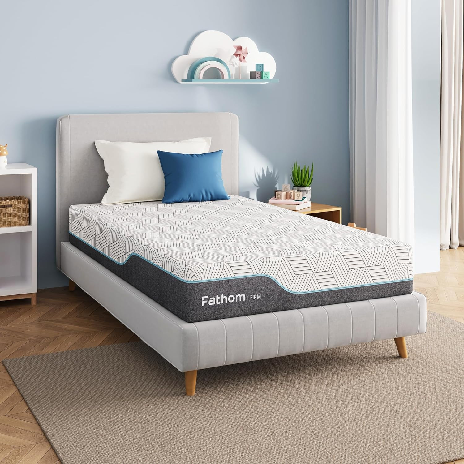 Firm Full Mattress 8 Inch Memory Foam Mattress Full Size Bed in a Box for Back P