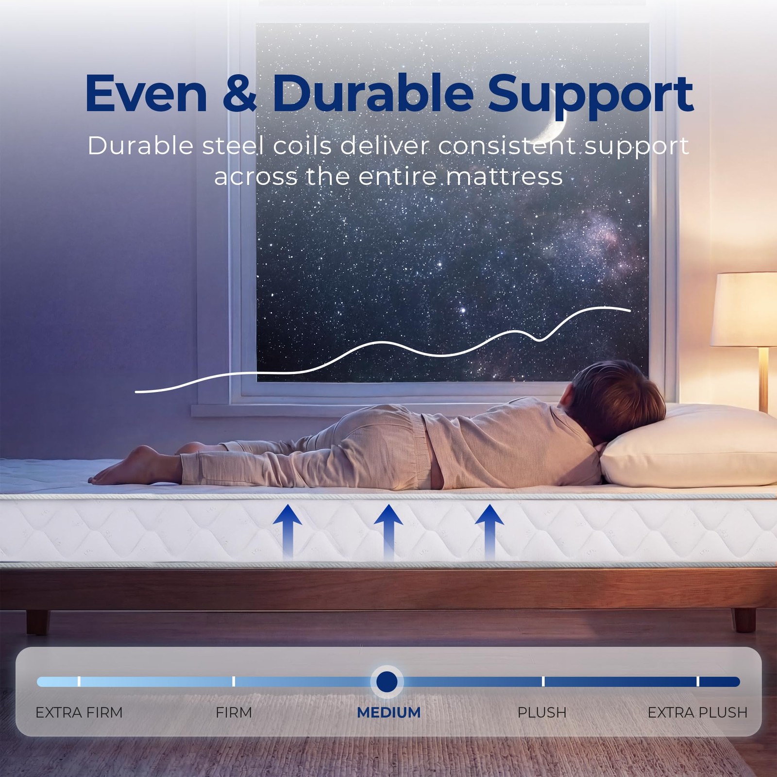 Neo Sleep Twin 8 Inch Hybrid Mattress