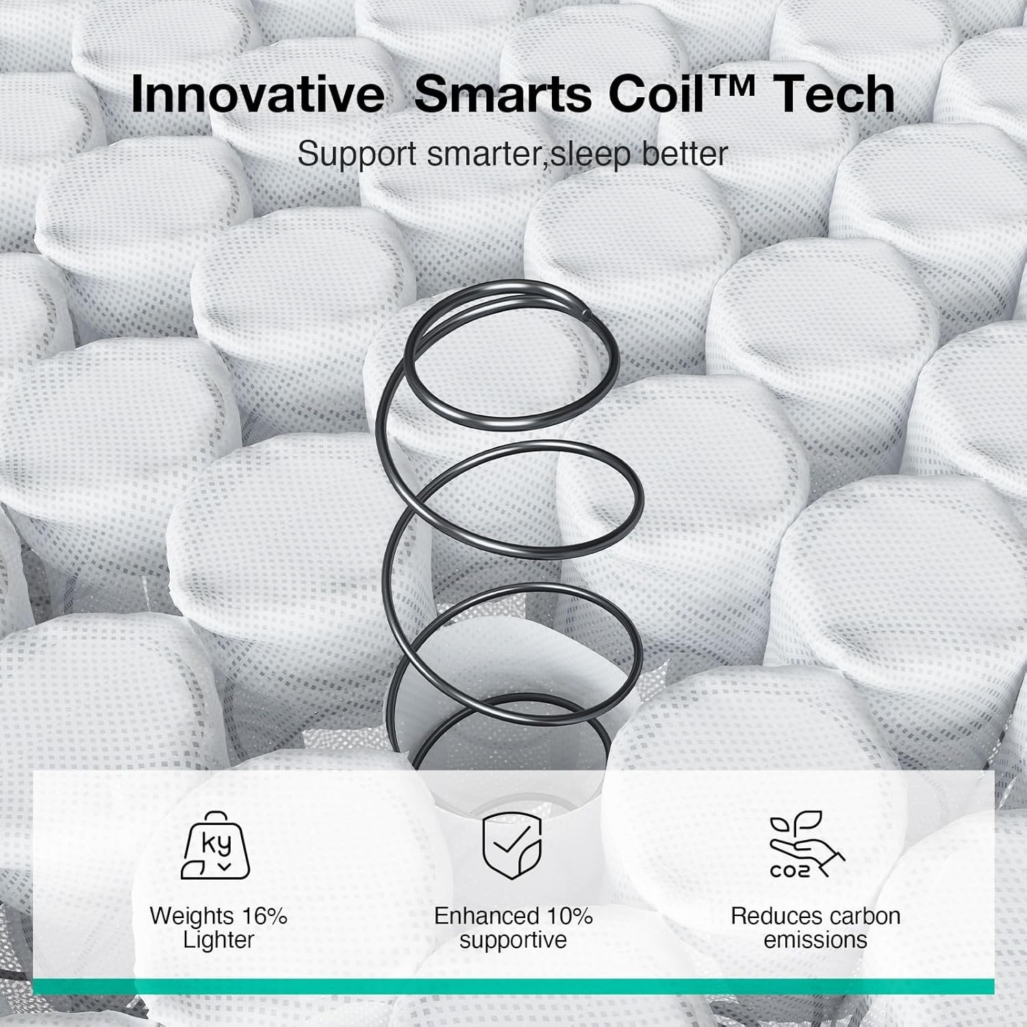 8 Inch Twin Mattress with Breathable Cover – CertiPUR-Certified Comfort Solution