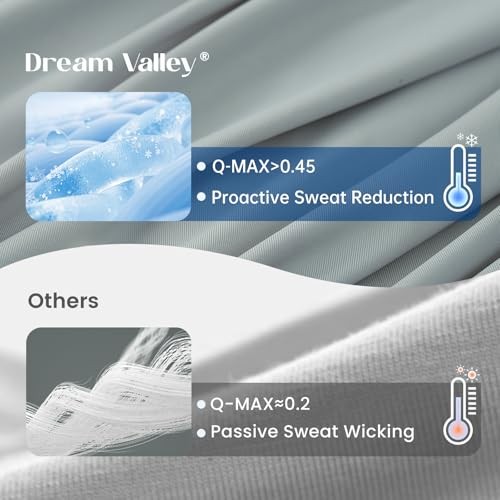 Outlast Deepsleep Cooling Comforter – Full Queen Queen 90″x90″ – Cool Grey