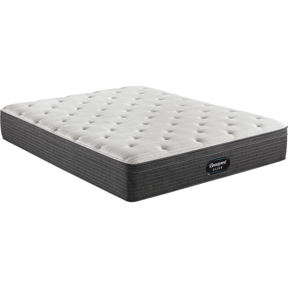 Simmons Beautyrest Silver Plush Euro Top Hybrid Queen Mattress – 700810106-1050