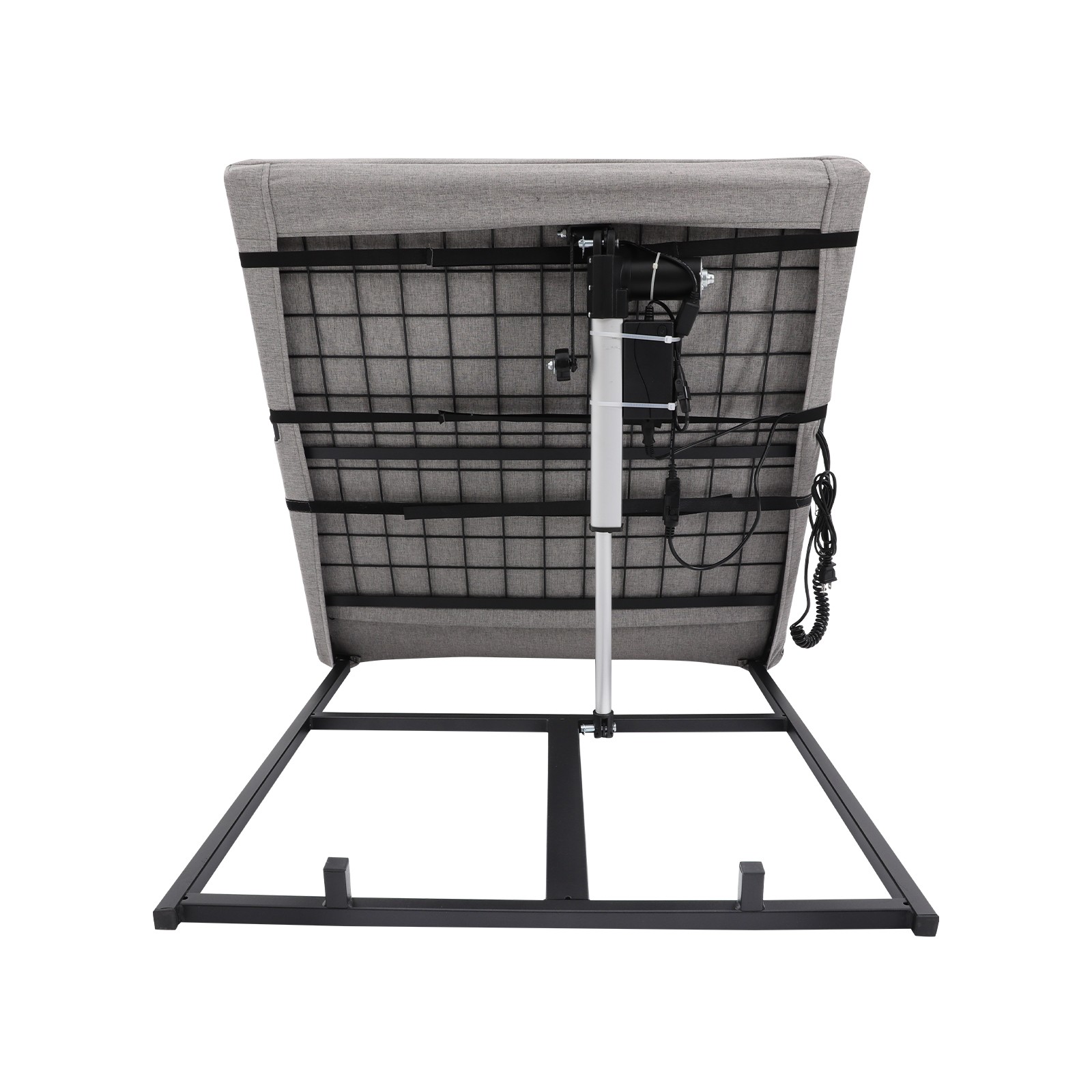 Electric Assisted Wake-up Relax Bed Electric Lifting Mattress Bed Backrest Grey