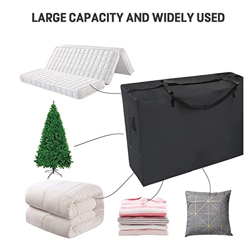 Folding Mattress Storage Bag for Tri Fits for 6″ Full Mattress (58×26×18 Inch)