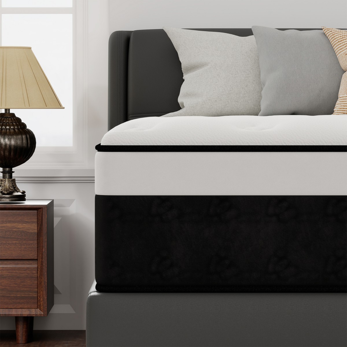 12/14 Inch Mattress Twin Full Queen King Bed Size Mattresses Medium Firm 7-Zone