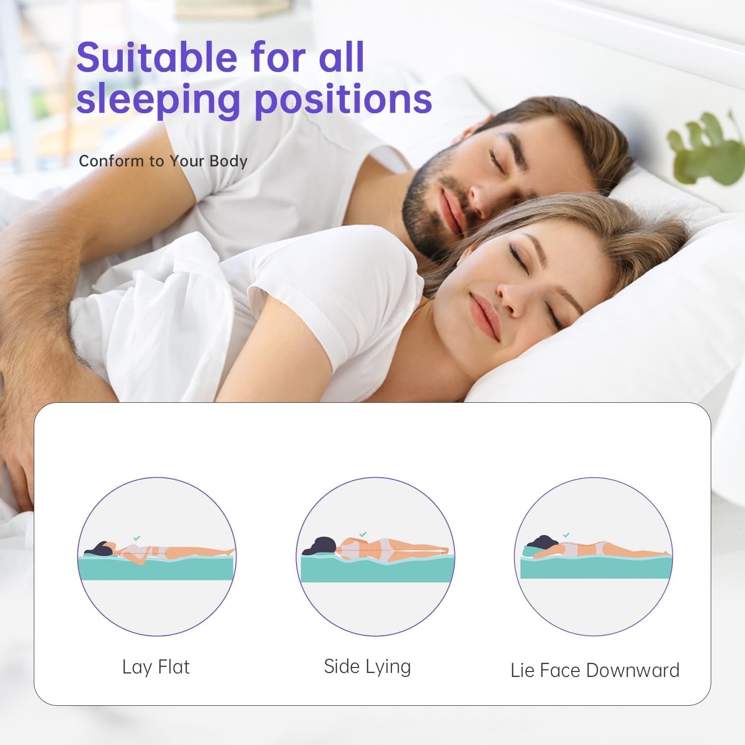 Luxurious 6-Inch Twin XL Gel Memory Foam Mattress – Cool & Comfy Sleep