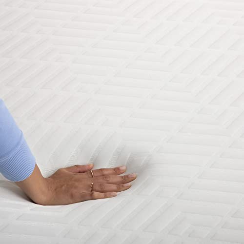 SIMMONS – GEL MEMORY FOAM MATTRESS – 7 INCH, FULL SIZE, FIRM FEEL – WHITE
