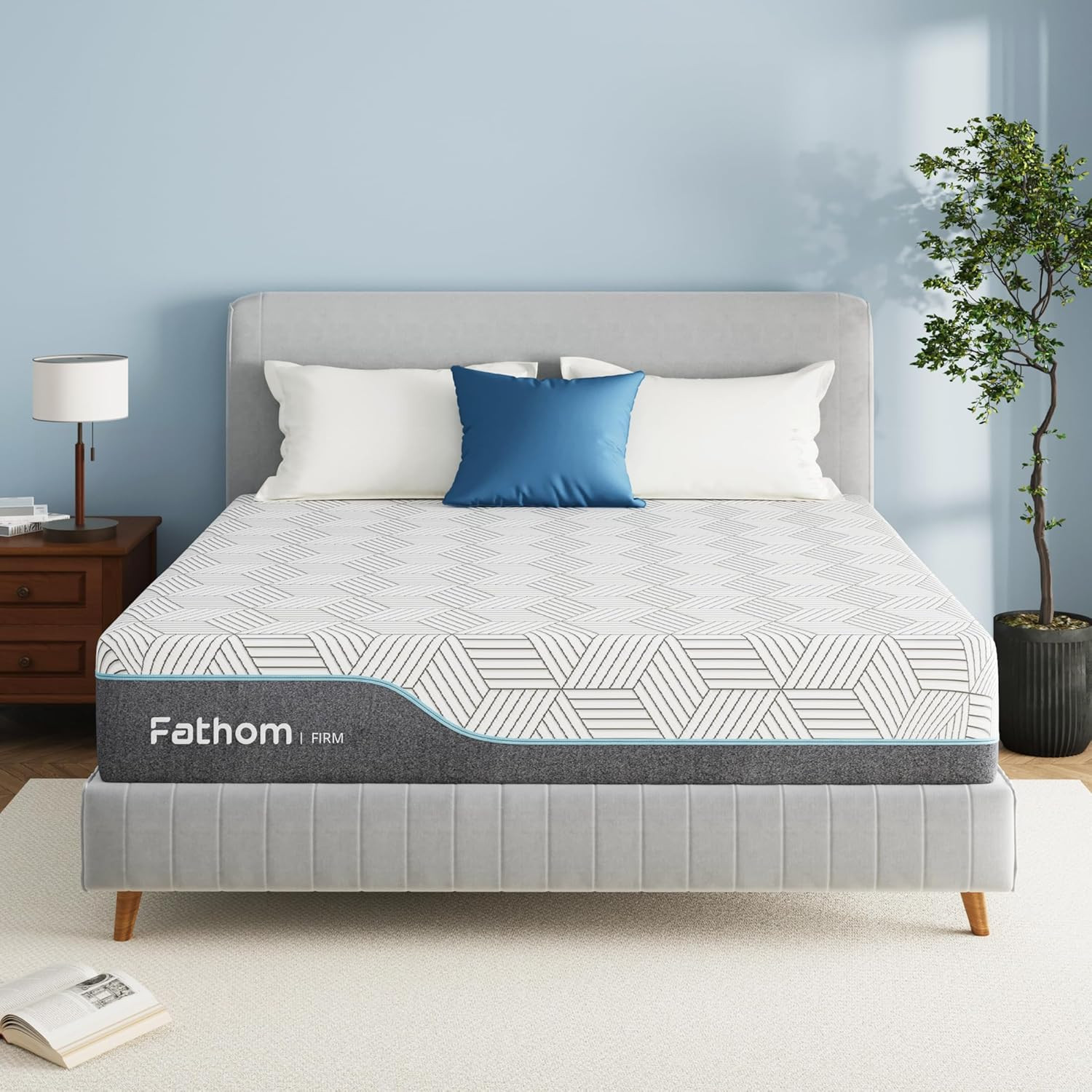 10-Inch King Memory Foam Mattress for Back Pain Relief & Cool Sleep