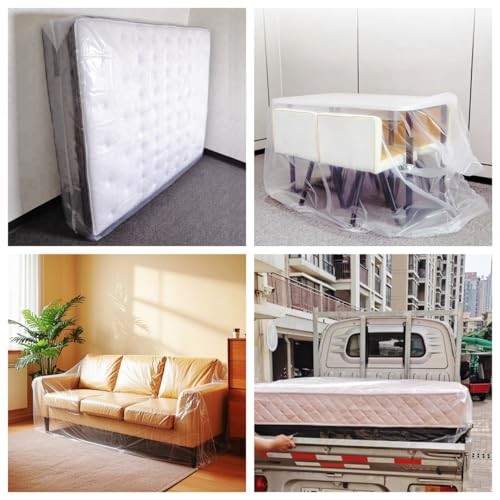 K Mattress Bags for Moving and Storage, Twin/Full Size 54-Inch by 87-Inch