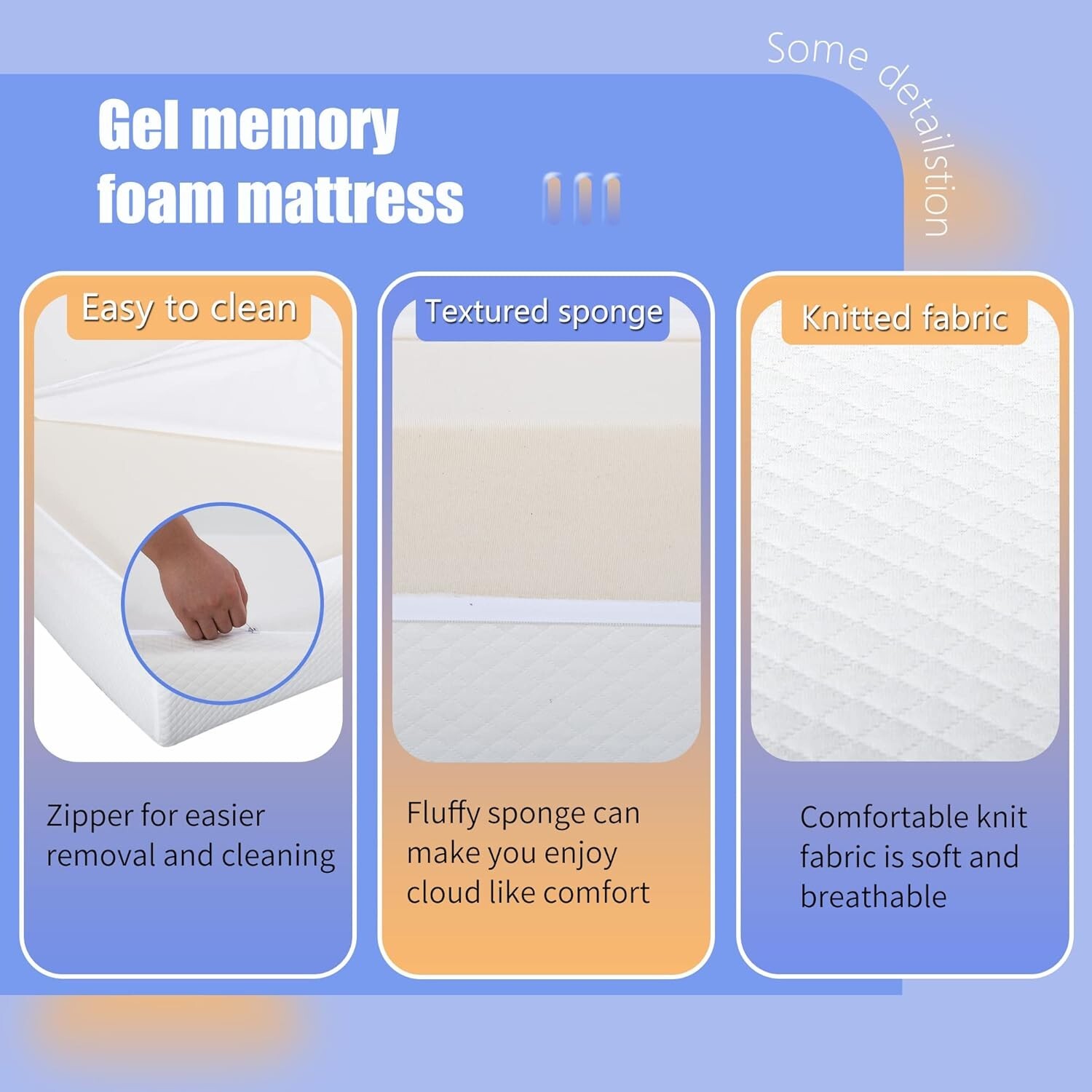 12-Inch Pressure-Relieving Gel Foam Twin Mattress – Perfect for All Sleepers