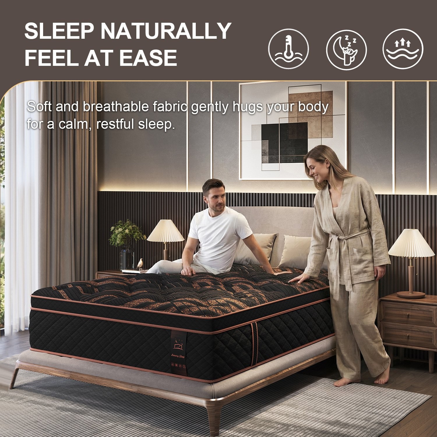 12/14 Inch Hybrid Gel Memory Foam Mattress Twin Full Queen King Size In a Box
