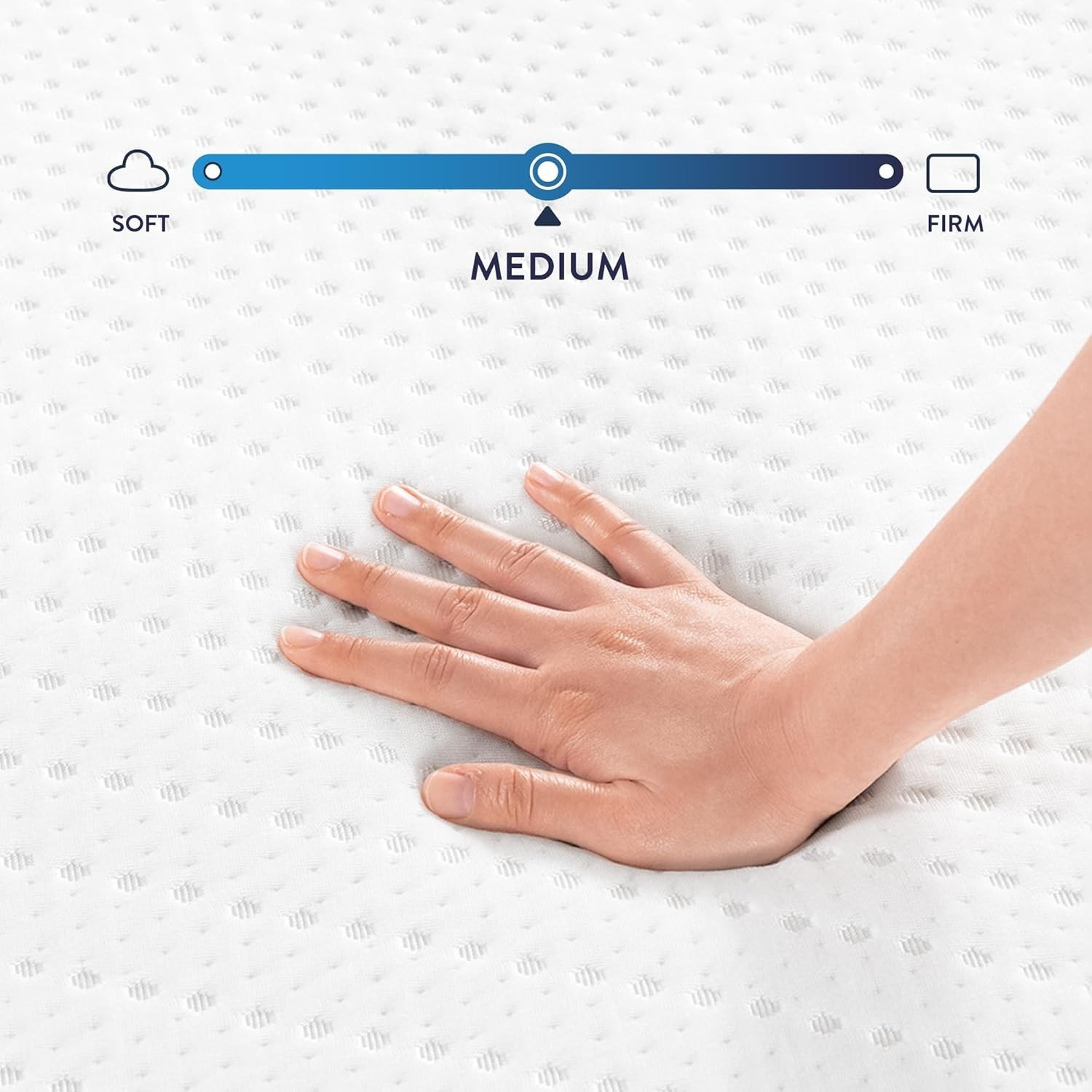 5-Inch Medium Firm Gel Memory Foam Mattress for Kids and Adults, Cooling Comfort