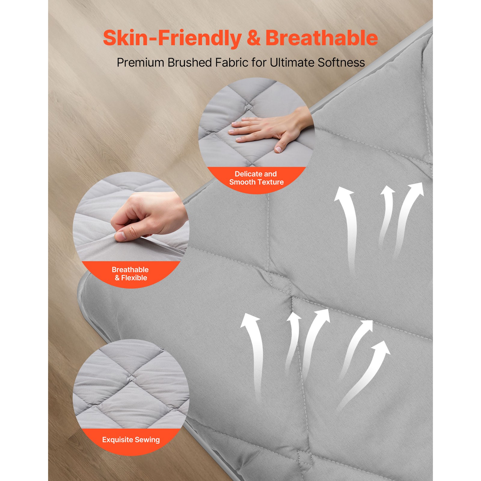 Uimoso Japanese Tatami Mattress Full/Twin/Queen Foldable Futon Mat Storage Bag