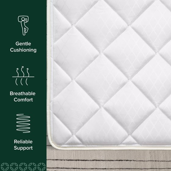 Slumber 1 by Zinus 6″ Comfort Plus Innerspring Mattress, Twin