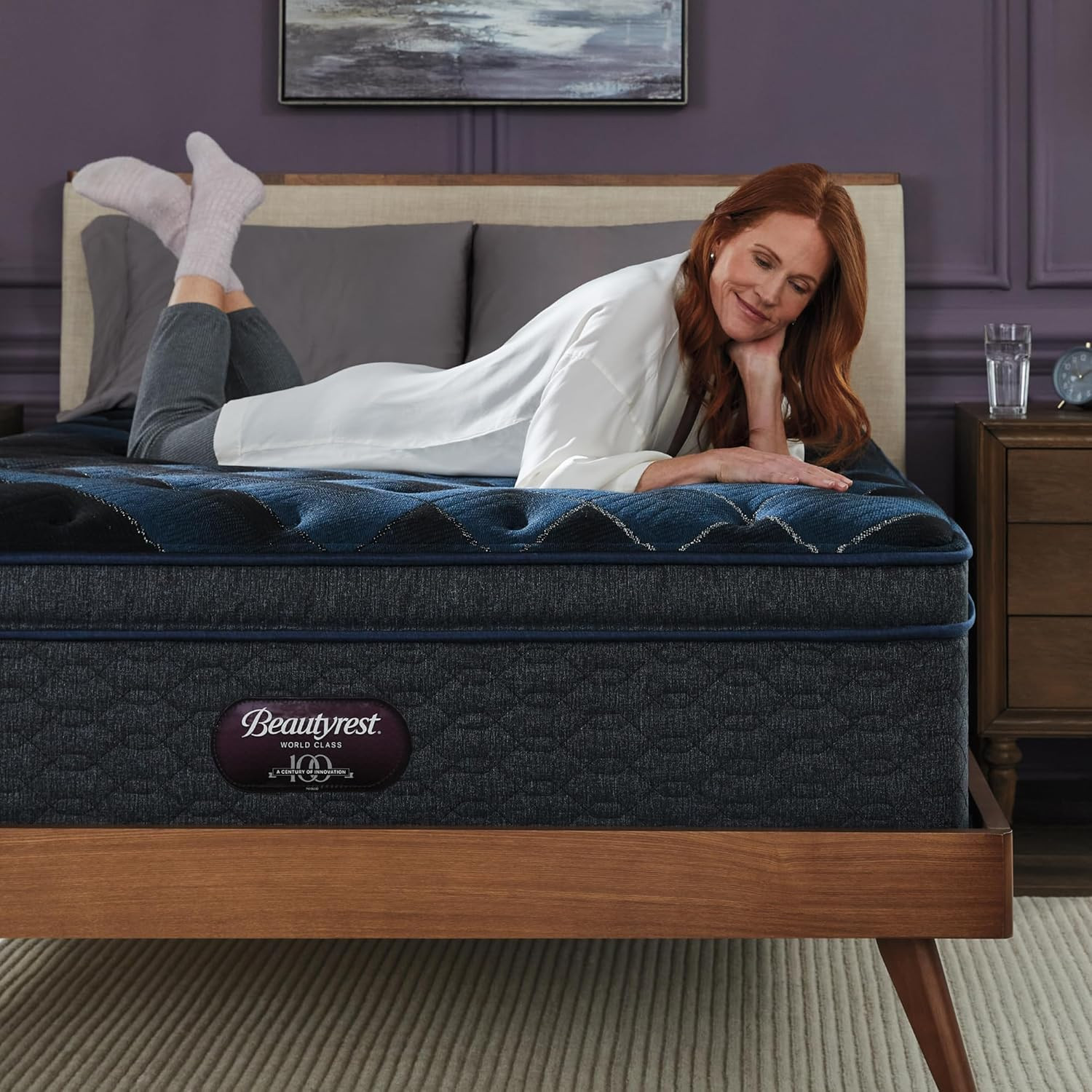 King Size 15″ Medium Mattress – Durable Support, Cooling, 100 Night Trial