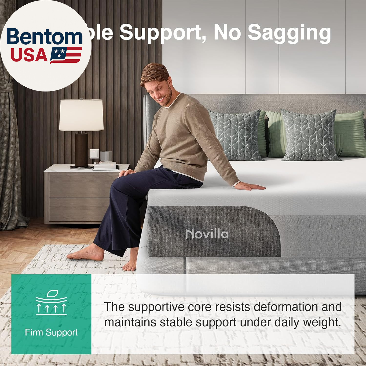 12 Inch Twin Mattress for Kids, Gel-Infused Bliss Cooling Memory Foam Mattress T