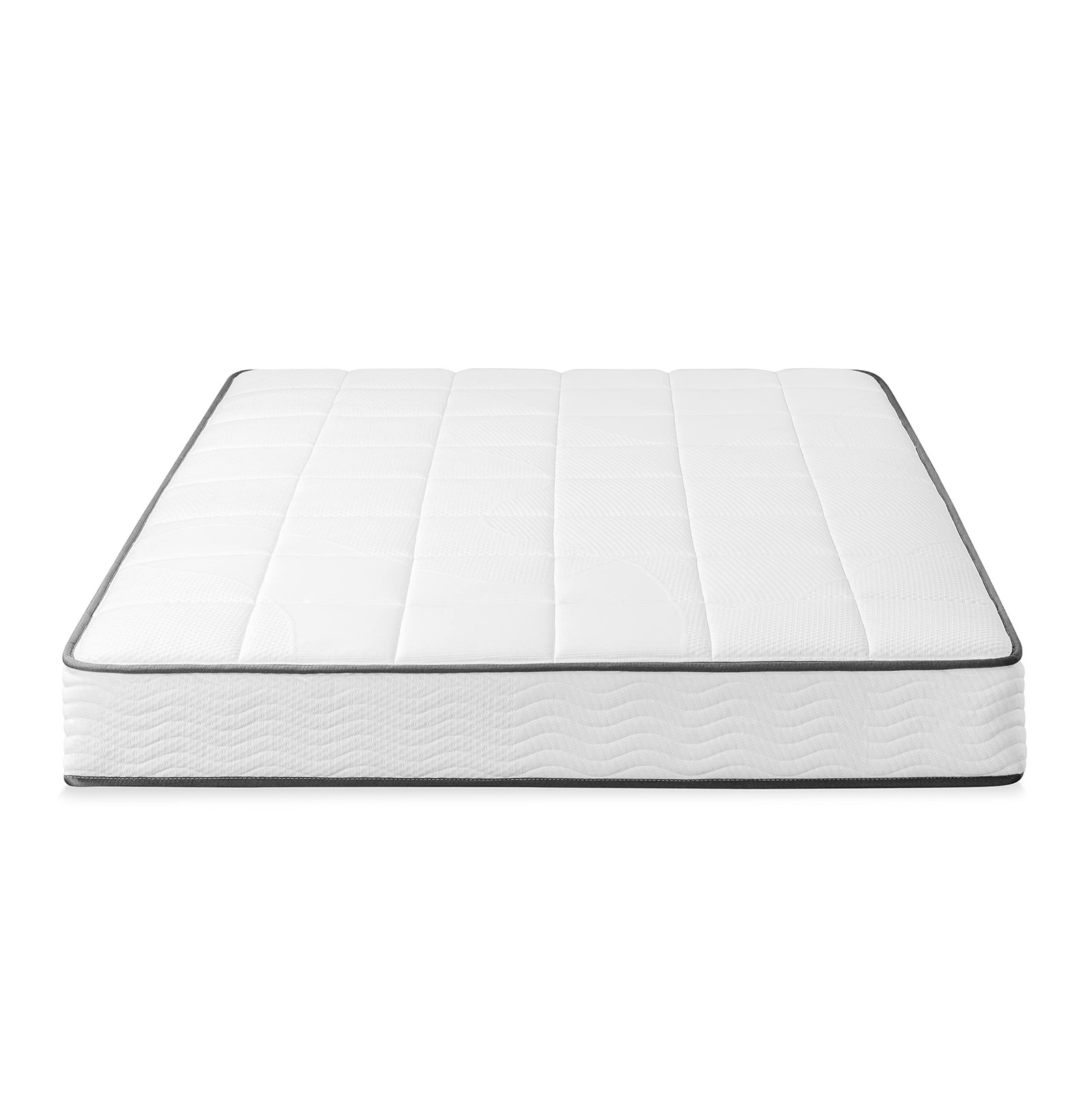 8 Inch Bonnell Spring Mattress, Comfort Foam Top with Innerspring Base, Certi…
