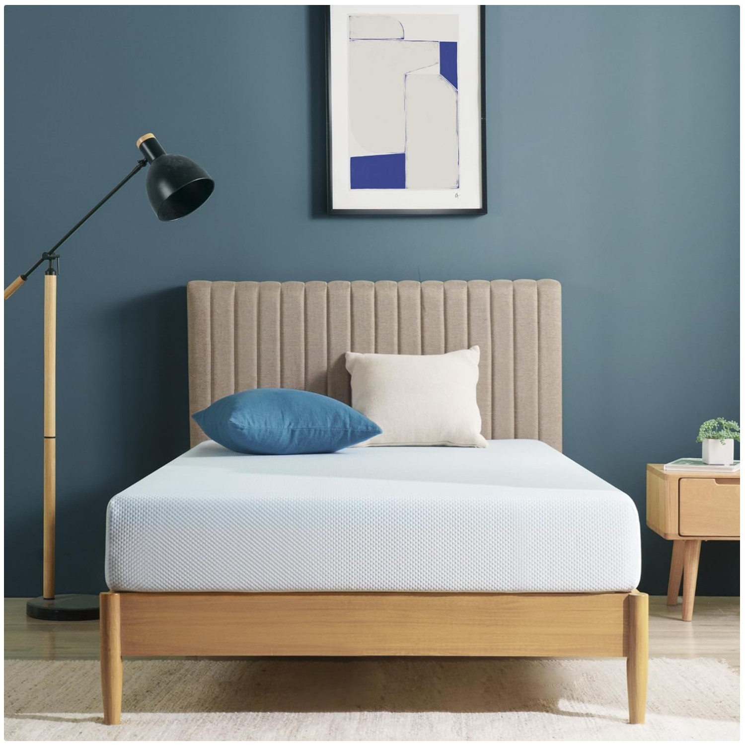 Twin Mattress with Green Tea & Charcoal Infusions