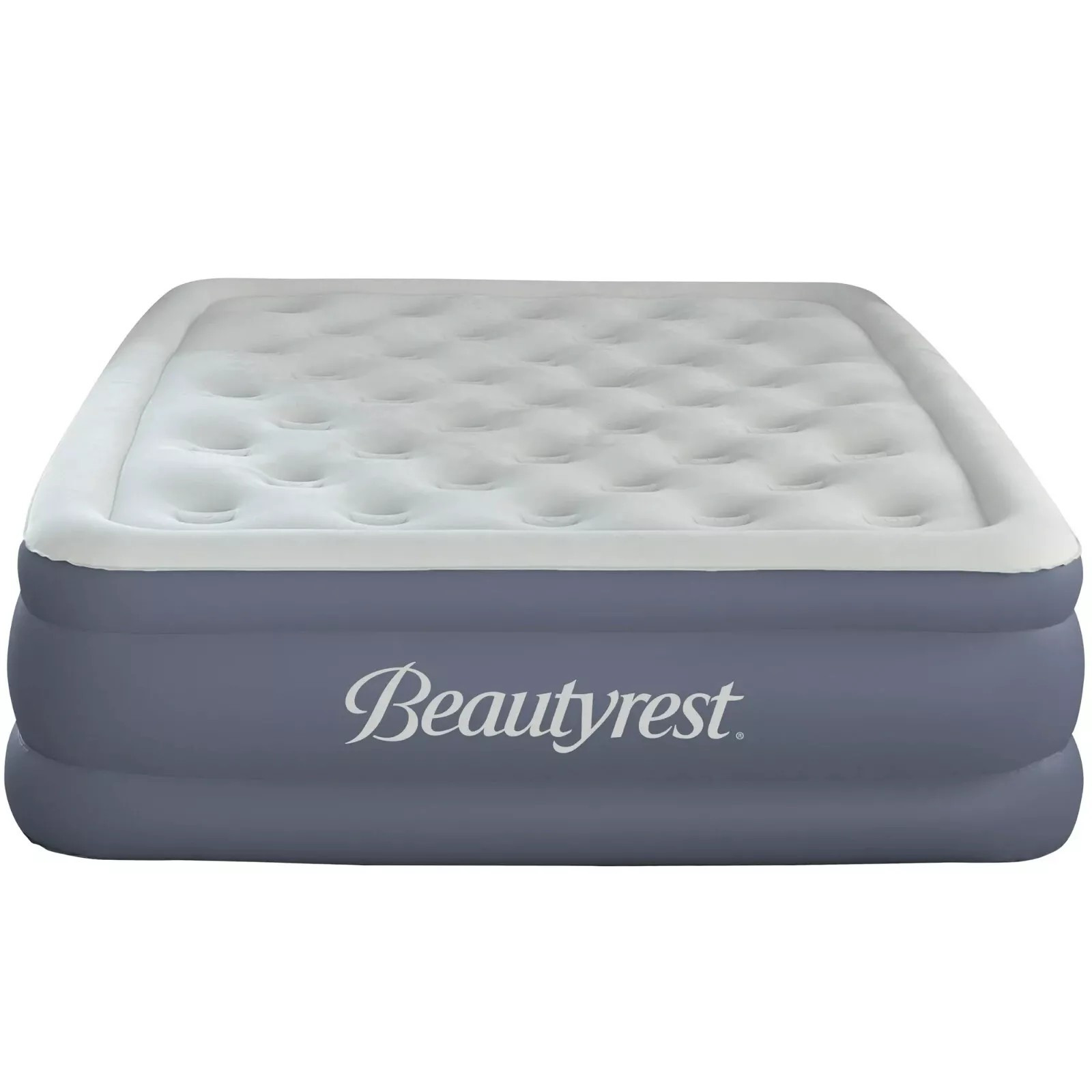 Beautyrest Silver 18″ Sensa-lux Dual Coil Pillow Top Air Mattress Queen Size!