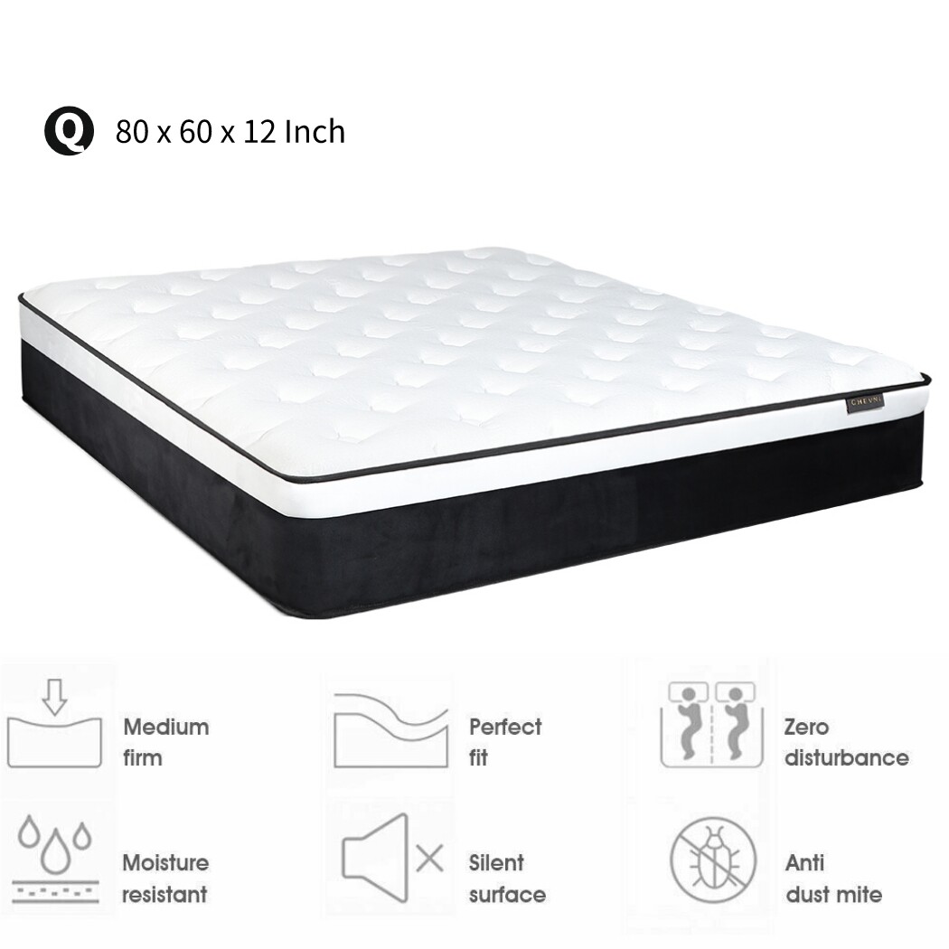 CHEVNI 12 Inch Mattress Twin Full Queen King Bed Size Mattresses Medium Firm