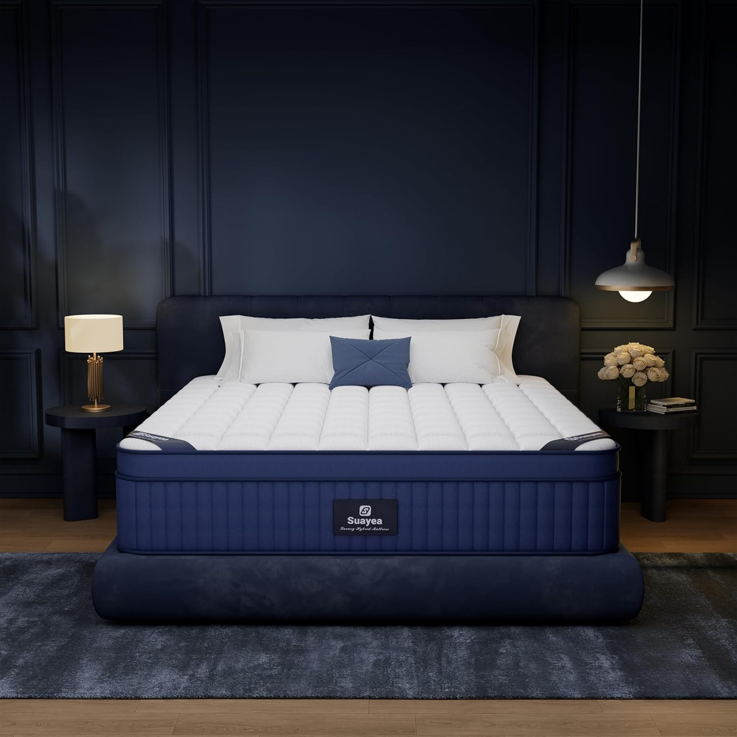 Cal King Mattress, 14 Inch California King Size Mattress in a Box, Medium Pocket