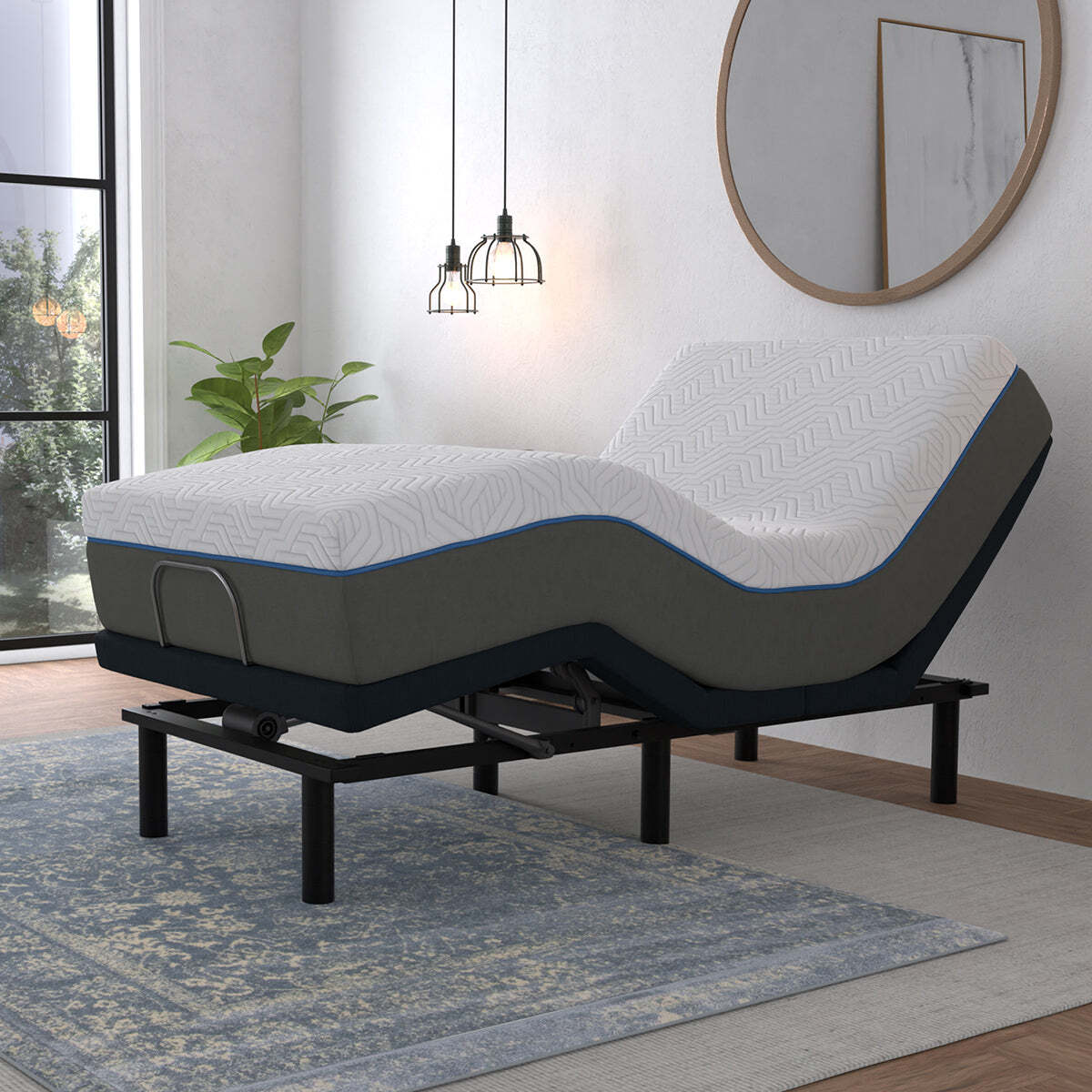 Bedplanet Lavender 12″ Gel Infused Firm Mattress