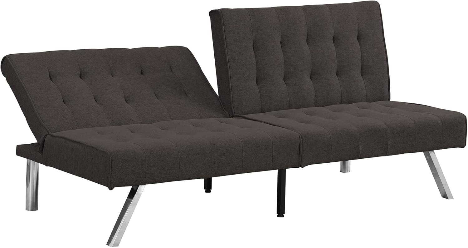 Fabric Convertible Folding Futon Sofa Bed,Upholstered Sleeper Couch