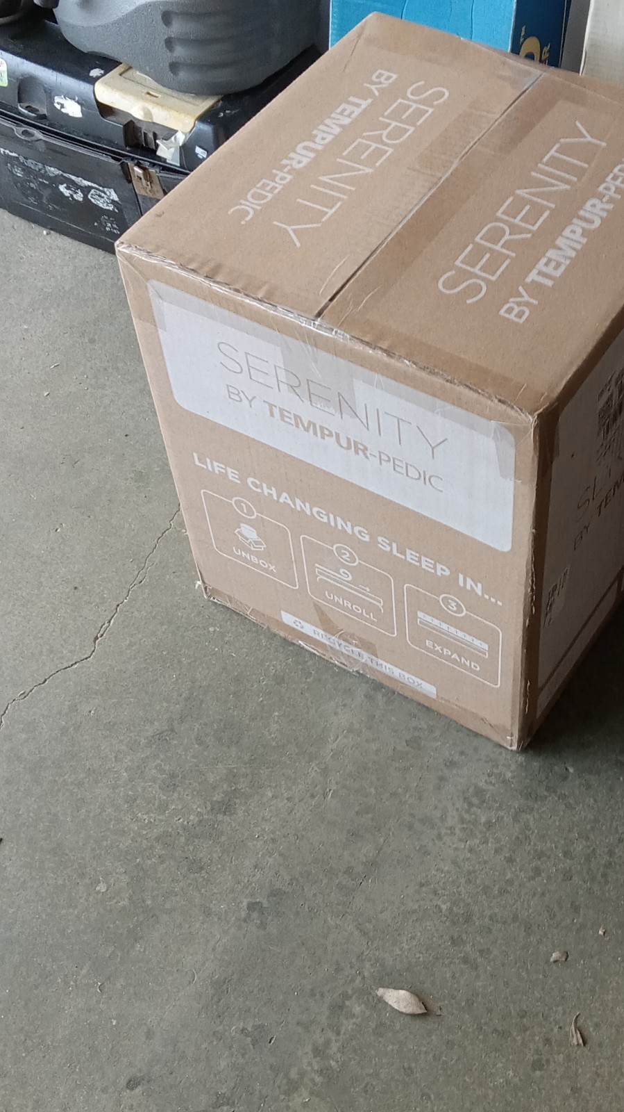 Tempur-Pedic Serenity Mattress in Box