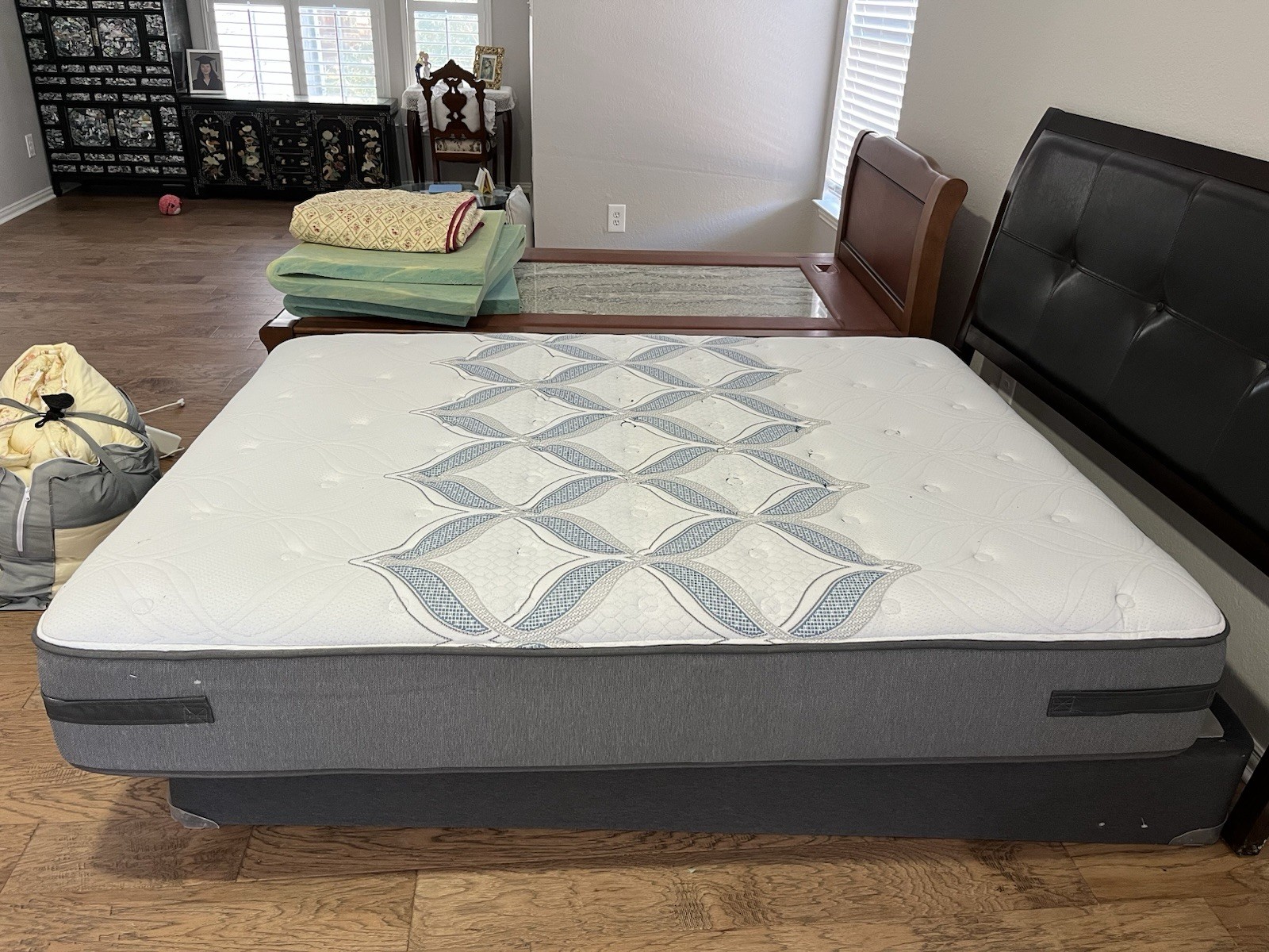 Sealy Posturepedic Ashton Cushion Firm Queen Innerspring Mattress Gray/White