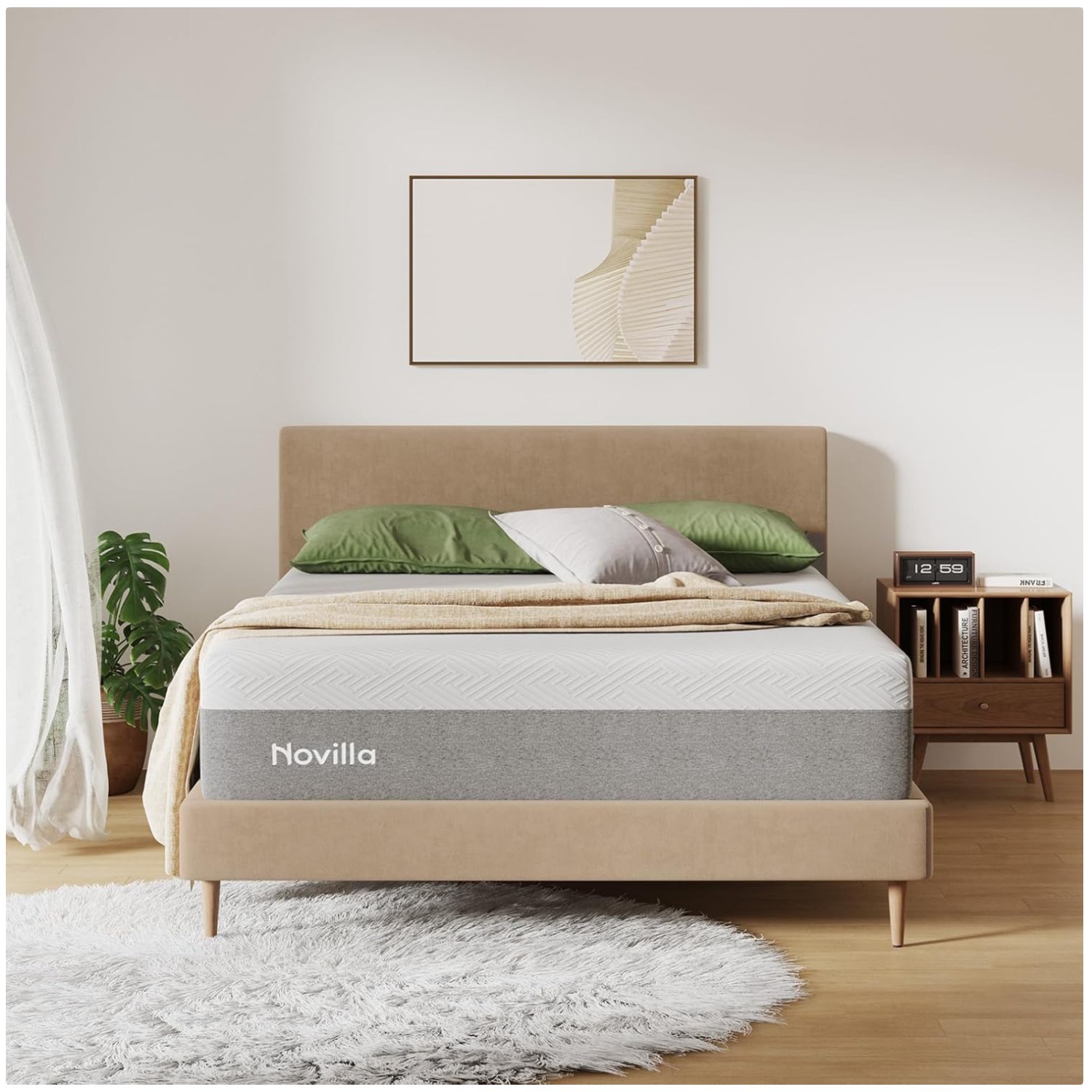 Gel Top Cooling Full Mattress – Motion Isolation & Support