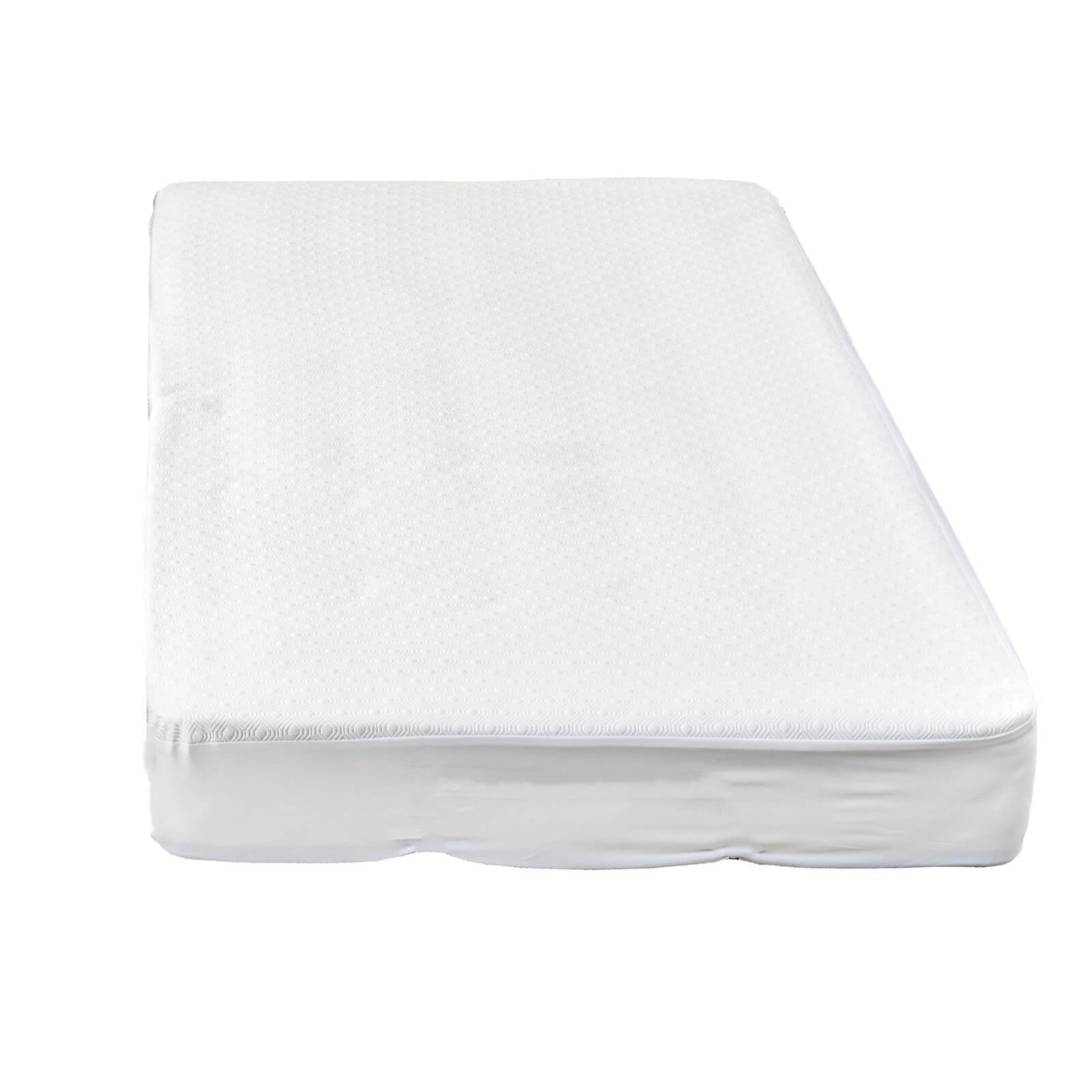 Waterproof RV Bunk Mattress Protector for Bunk=Narrow Twin (30×75), White