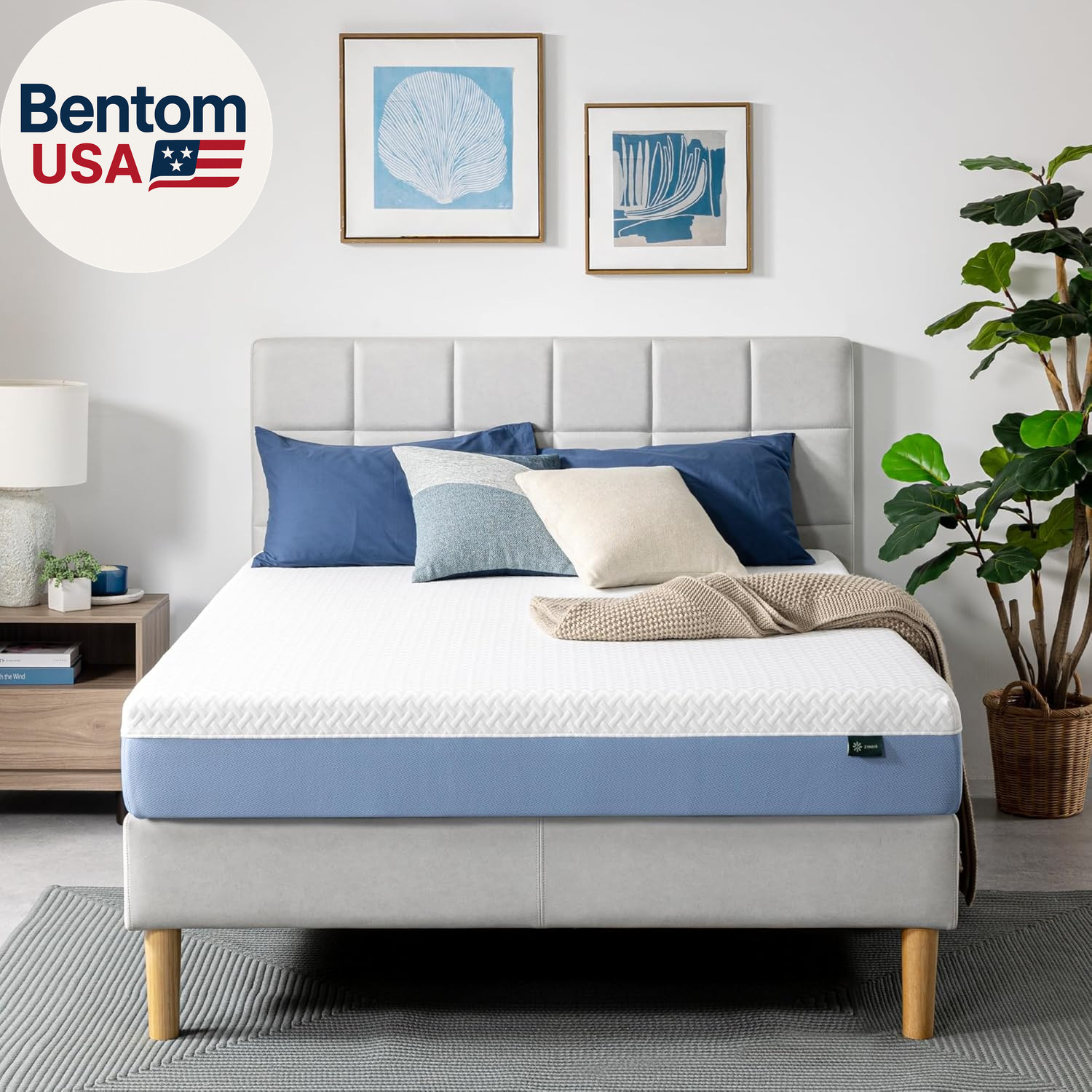 8 Inch Full Cooling Essential Memory Foam Mattress [Newversion], Fiberglass Free