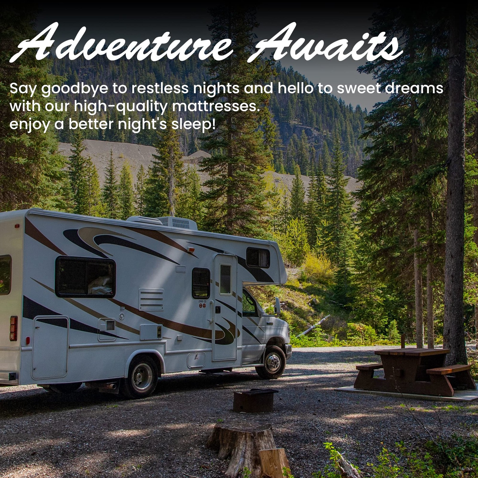 , 6-Inch High-Density Foam RV Mattress , Medium Firm, Good for Trailers, Camp…