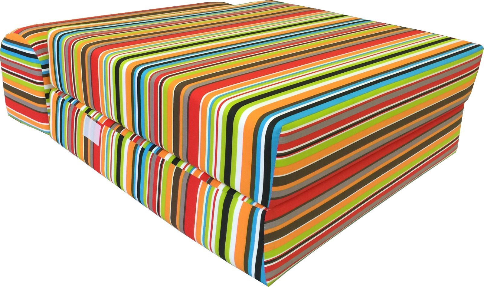 Full 6 x 48 x 72 Flip Chair Folding Foam Beds, Foldable Sofa Bed, Multi Colors