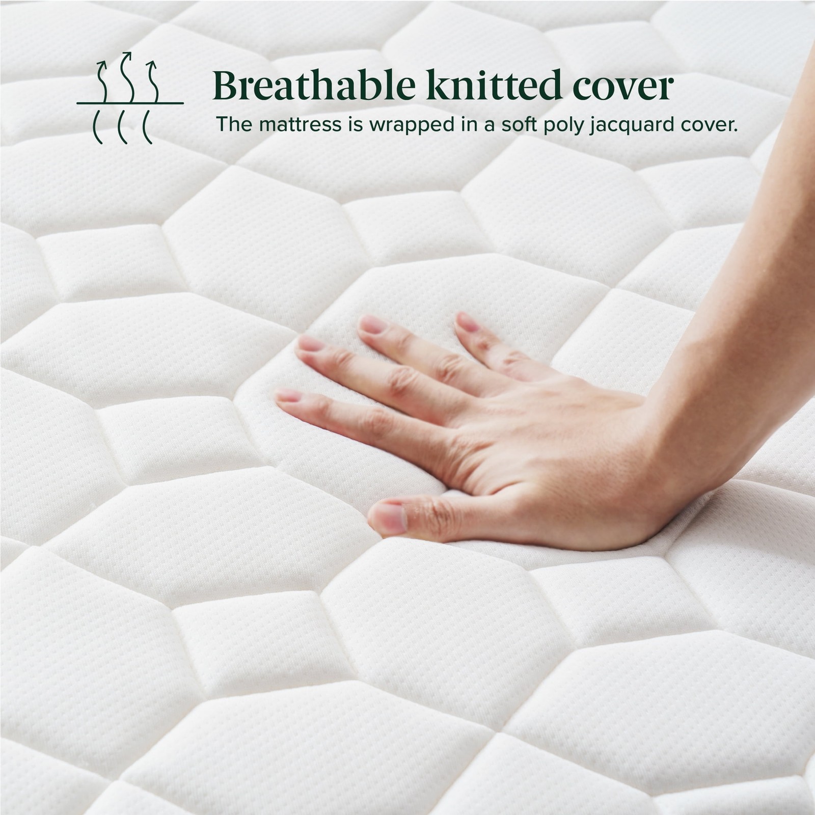 6″ Innerspring Tight Top Mattress with Gel Foam, Twin