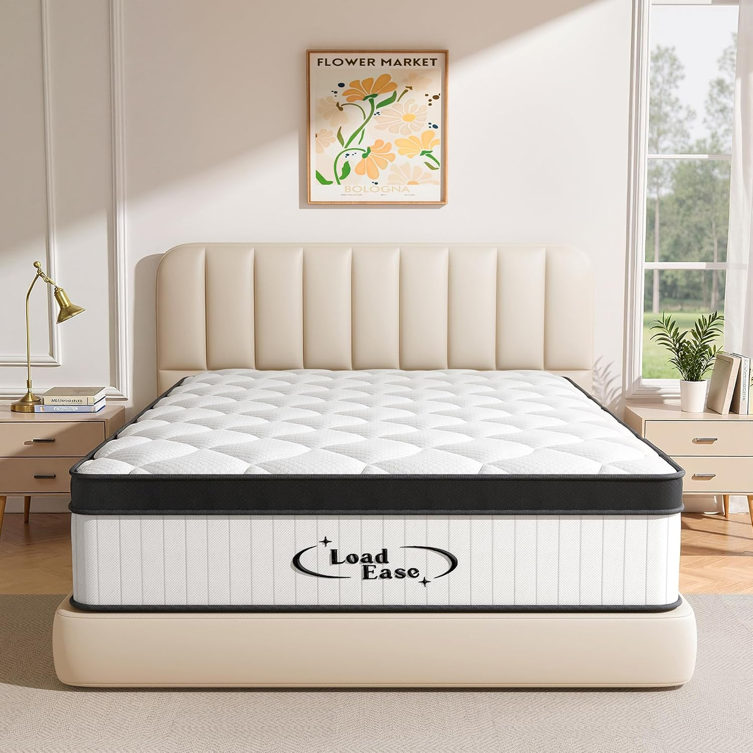 King Size Mattress 12 Inch King Mattress in a Box for Back Pain Relief Upgrad…