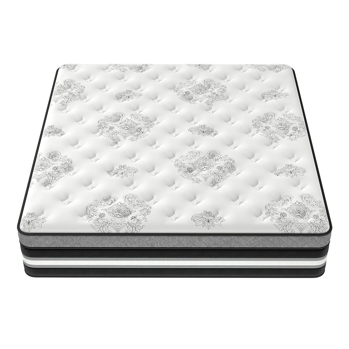 14″ Twin Hybrid Mattress Gel Memory Foam Pocket Spring Medium Firm Bed in a Box